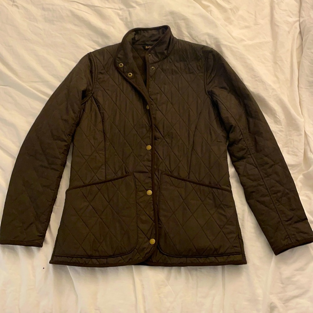 Barbour Olive Green Jacket, US 4